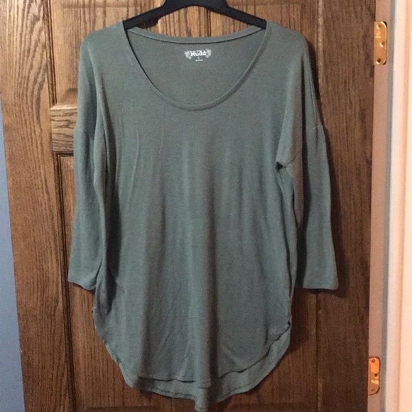 Mudd Tops - 3/4 sleeve long top